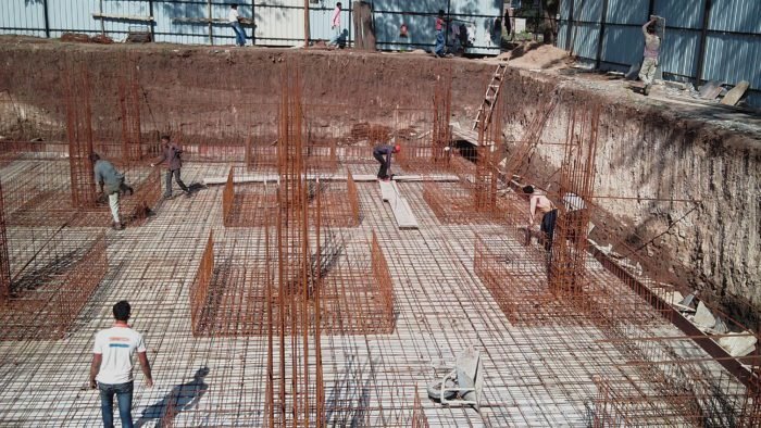 raft foundation reinforcement foundations concrete slab civil engineering types site reduce links