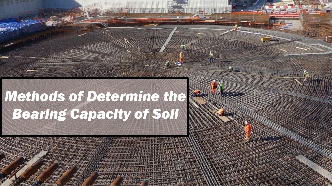 Methods Of Determine The Bearing Capacity Of Soil