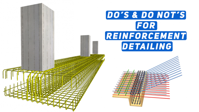 Do’s & Do not’s For Reinforcement Detailing