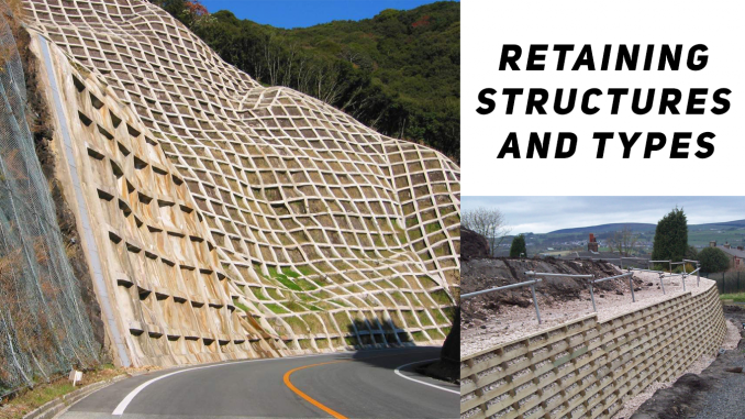 Retaining Structures and Types