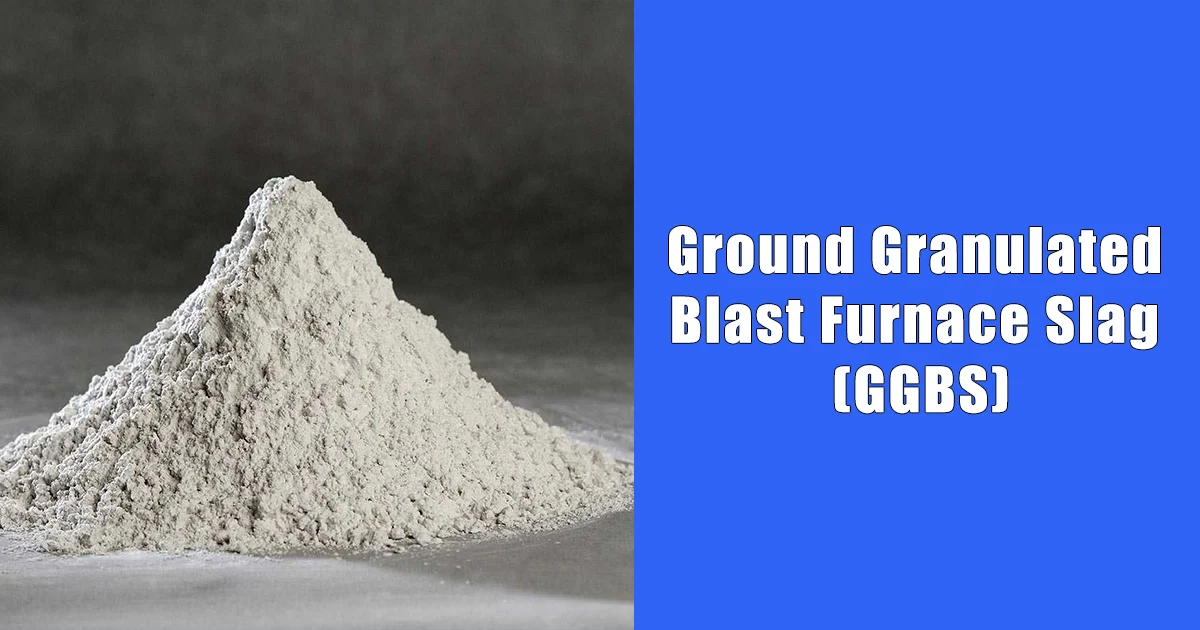 Ground Granulated Blast Furnace Slag (GGBS)