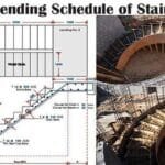 Bending Schedule Staircase Spreadsheet