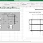 Design of Slab with Beams Excel Sheet