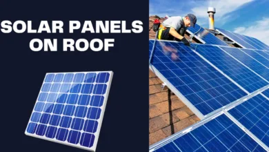 Solar Panels on Roof for Controlling Electricity
