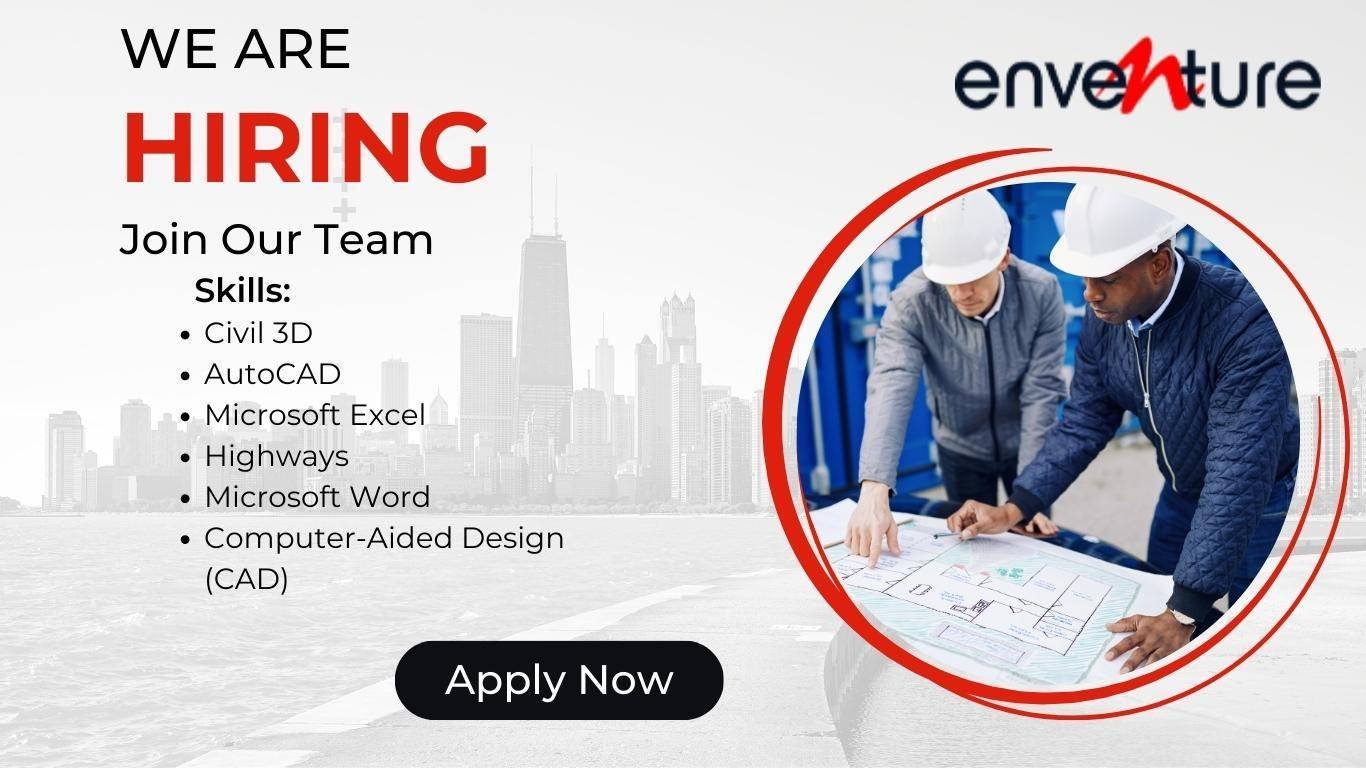 Job Recruitment for Civil and Structural Engineer in Enventure