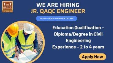 Qa Qc Engineer Jobs Vacancies in T and T Infra Private Limited