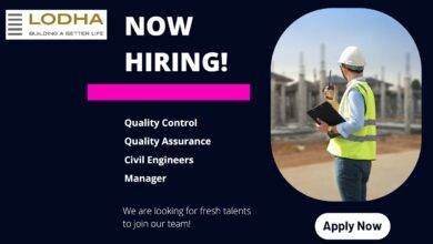 Walk-In-Drive for Civil Engineers and Managers in Lodha Group
