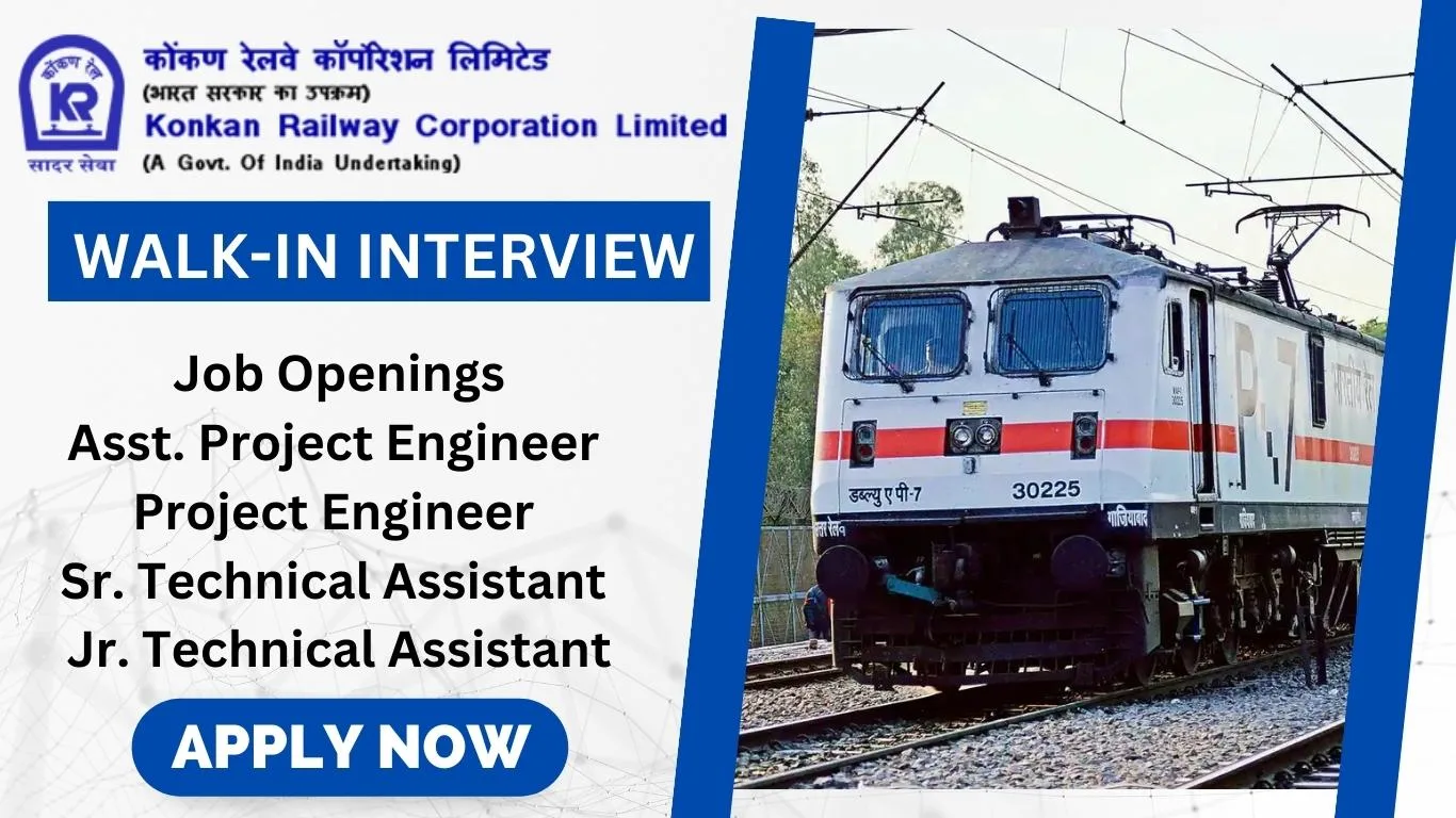 Walk-In-Interview in Konkan Railway Corporation Limited(KRCL)