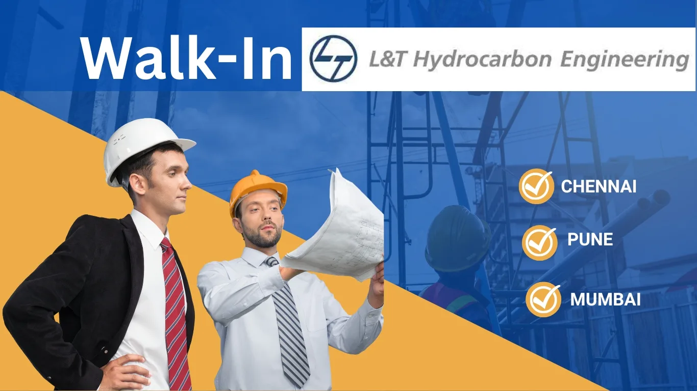 Walk-In in L&T Energy Hydrocarbon