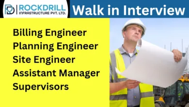 Walk-in-Interview for Site Engineer