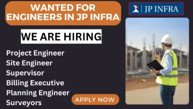 Wanted for Engineers in JP Infra