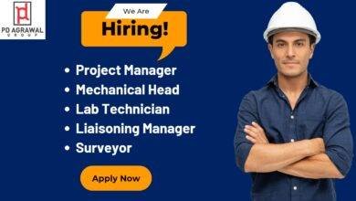 Vacancy Notification in PD Agarwal Infrastructure