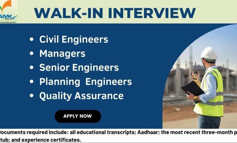 Walk-In-Interview Engineers and Managers in Ramky Infrastructure