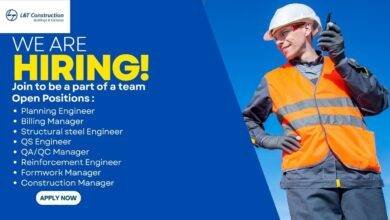 Job Opening for Engineers in L&T Buildings & Factories