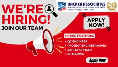 Job Opening for Qc Engineer and Site Admin